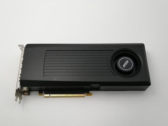 【美品】MSI GeForce GTX 1660 SUPER AERO ITX MSI Gaming GeForce GTX 1660 Super 192-bit HDMI/DP 6GB GDRR6