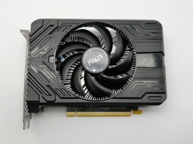 【中古】Palit NE64060019P1-1070F (GeForce RTX 4060 StormX 8GB) RTX4060/8GB(GDDR6)【博多】保証期間１週間