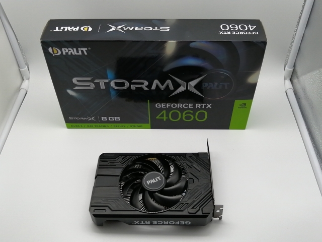 【中古】Palit NE64060019P1-1070F (GeForce RTX 4060 StormX 8GB) RTX4060/8GB(GDDR6)【博多】保証期間１週間_7