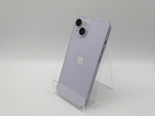 中古】Apple 国内版 【SIMフリー】 iPhone 14 128GB パープル MPUY3J/A