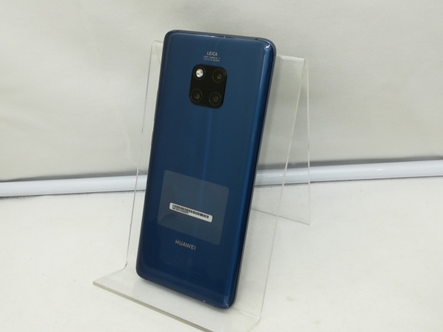 新品】HUAWEI Mate20Pro ソフトバンク版ミッドナイトブルー