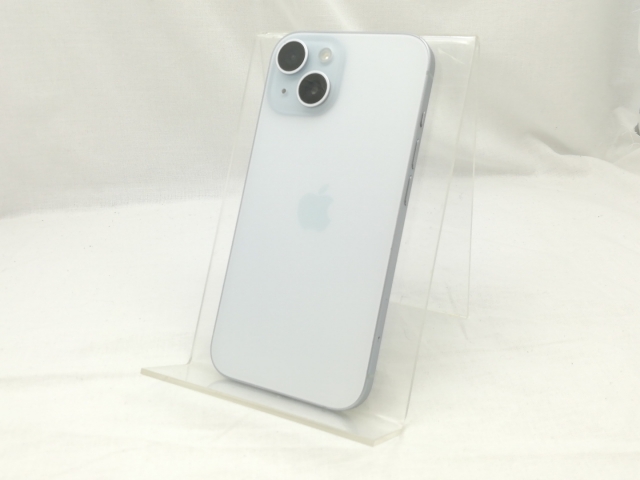 【中古】Apple docomo 【SIMフリー】 iPhone 15 128GB ブルー MTML3J/A【川崎】保証期間１ヶ月【ランクA】 52,788円