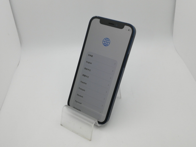 中古】Apple au 【SIMロック解除済み】 iPhone 12 mini 128GB ブルー