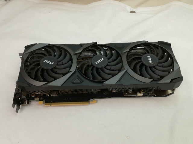 【中古】MSI GeForce RTX 3080 VENTUS 3X 10G OC RTX3080/10GB(GDDR6X)/PCI-E【川崎】保証期間１週間