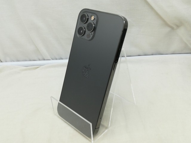 【中古】Apple au 【SIMロック解除済み】 iPhone 12 Pro 512GB グラファイト MGMF3J/A【川崎】保証期間１ヶ月【ランクB】