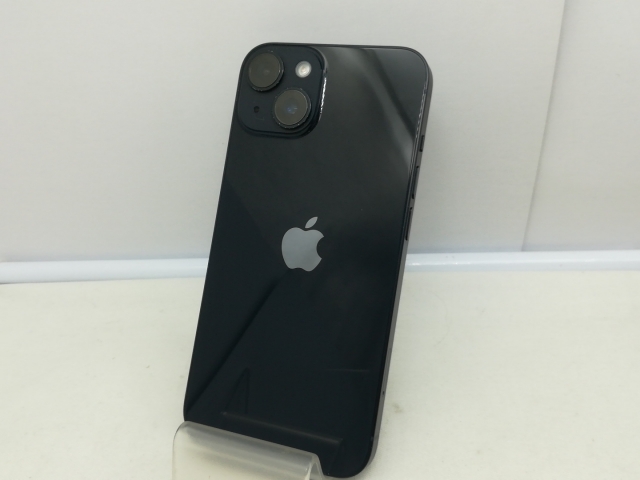 【中古】Apple docomo 【SIMフリー】 iPhone 14 128GB ミッドナイト MPUD3J/A【新橋烏森通り】保証期間１ヶ月【ランクC】
