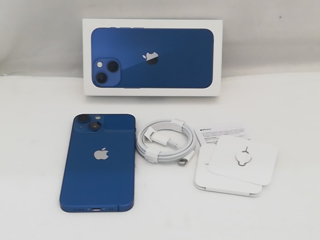 中古】Apple iPhone 13 mini 128GB ブルー （国内版SIMロック