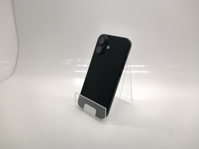 未使用】Apple 国内版 【SIMフリー】 iPhone 16 128GB ブラック MYDQ3J