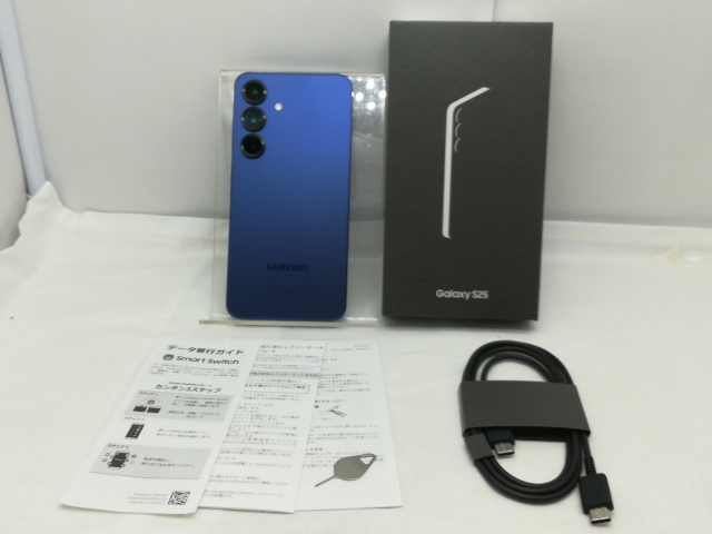 Galaxy S25 256GB ネイビー 国内版SIMフリー ムスビー｜新品・未使用 Galaxy S25 256GB ネイビー 国内版SIMフリー