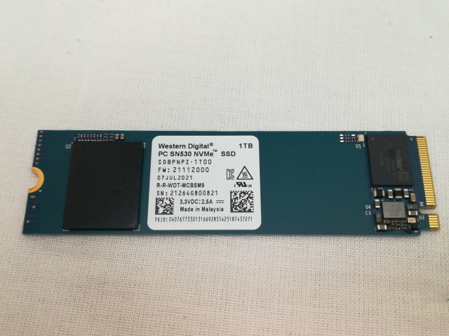 中古】各社 1TB SSD (M.2 2280/PCIe3.0 NVMe)【川崎】保証期間1週間