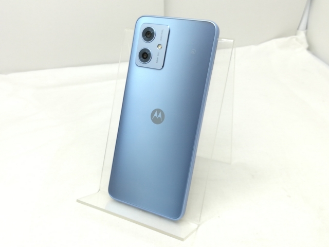 【中古】MOTOROLA ymobile 【SIMフリー】 moto g64y 5G シルバーブルー 4GB 128GB PB2F0001JP【川崎】保証期間１ヶ月【ランクA】
