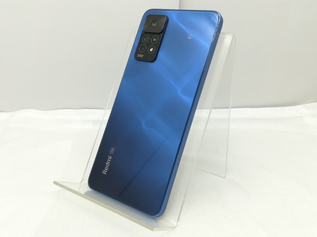 【中古】Xiaomi 国内版 【SIMフリー】 Redmi Note 11 Pro 5G アトランティックブルー 6GB 128GB 2201116SR【川崎】保証期間１ヶ月【ランクB】