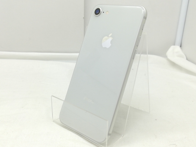 【中古】Apple SoftBank 【SIMロック解除済み】 iPhone 8 64GB シルバー MQ792J/A【川崎】保証期間１ヶ月【ランクB】