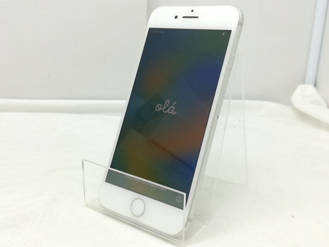 【中古】Apple SoftBank 【SIMロック解除済み】 iPhone 8 64GB シルバー MQ792J/A【川崎】保証期間１ヶ月【ランクB】_1