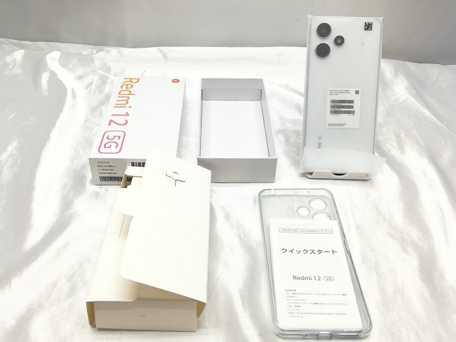 Xiaomi Redmi 12 5G 】 ムーンライトホワイト（ゲオ公式通販