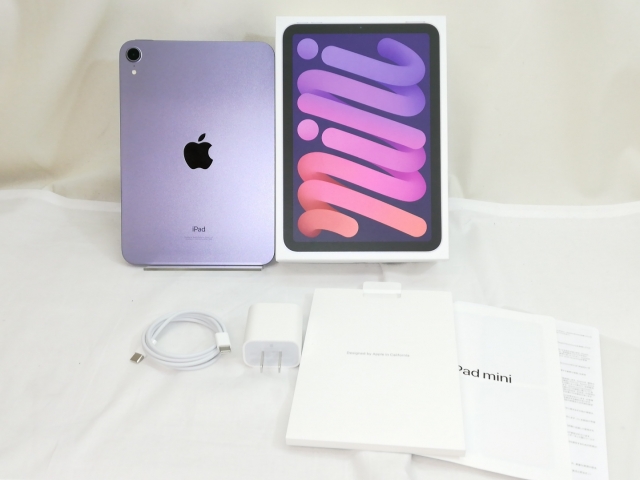 中古】Apple 【Wi-Fi】 iPad mini（第6世代/2021） 64GB パープル