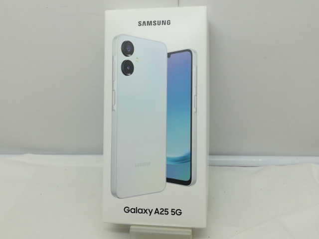 【未使用】SAMSUNG docomo 【SIMフリー】 Galaxy A25 5G ライトブルー 4GB 64GB SC-53F【川崎】保証期間３ヶ月