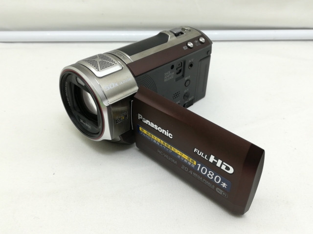 中古】Panasonic HC-V620M-T ブラウン【川崎】保証期間1ヶ月