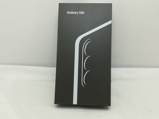 【未使用】SAMSUNG 国内版 【SIMフリー】 Galaxy S26 ホワイト 12GB 256GB【川崎】保証期間３ヶ月