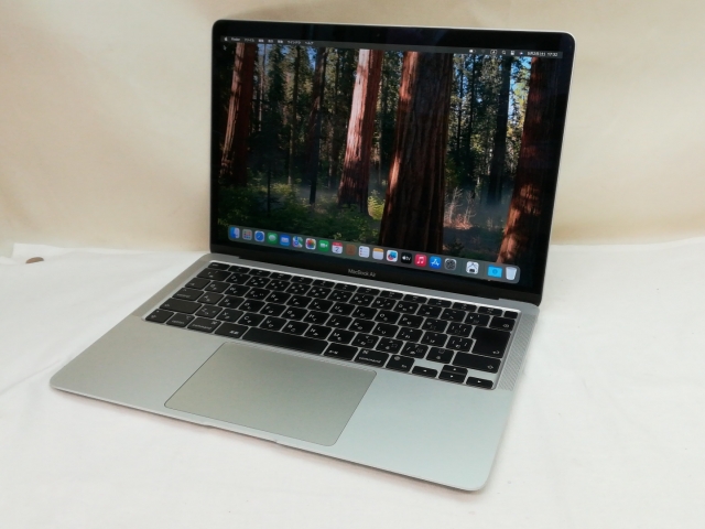 中古】Apple MacBook Air 13インチ M1(CPU:8C/GPU:8C) 8GB/512GB 