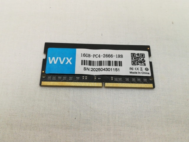 【中古】260PIN 16GB DDR4-2666(PC4-21300) SODIMM 【ノートPC用】【川崎】保証期間１週間 10,345円