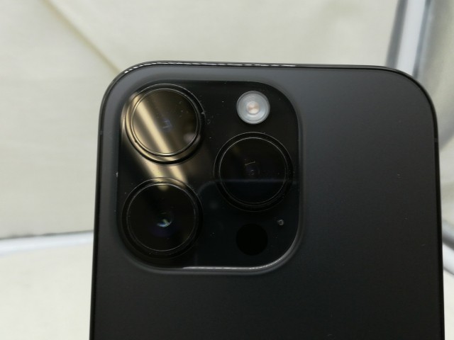 【中古】Apple 国内版 【SIMフリー】 iPhone 14 Pro 128GB スペースブラック MPXU3J/A【川崎】保証期間１ヶ月【ランクC】