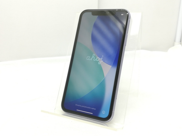 【中古】Apple docomo 【SIMロック解除済み】 iPhone 11 128GB パープル MHDM3J/A（後期型番）【川崎】保証期間１ヶ月【ランクB】_1