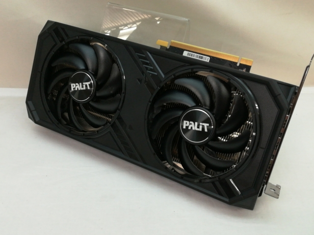 【中古】Palit GeForce RTX 4070 Dual 12GB (NED4070019K9-1047D)  RTX4070/12GB (GDDR6X)【川崎】言いはなつ継続期間１週