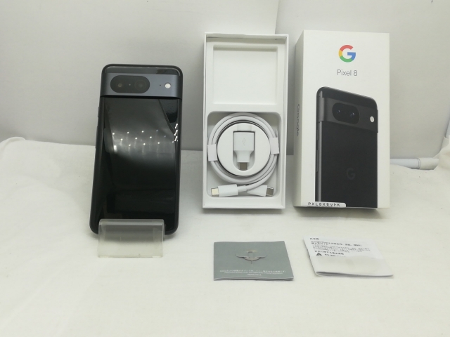 【中古】Google UQmobile 【SIMフリー】 Pixel 8 オブシディアン 8GB 128GB GZPF0【川崎】保証期間１ヶ月【ランクC】_9
