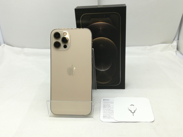 【中古】Apple 国内版 【SIMフリー】 iPhone 12 Pro 128GB ゴールド MGM73J/A【川崎】保証期間１ヶ月【ランクC】_8