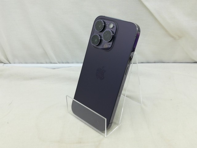 【中古】Apple 国内版 【SIMフリー】 iPhone 14 Pro 256GB ディープパープル MQ1E3J/A【川崎】保証期間１ヶ月【ランクA】