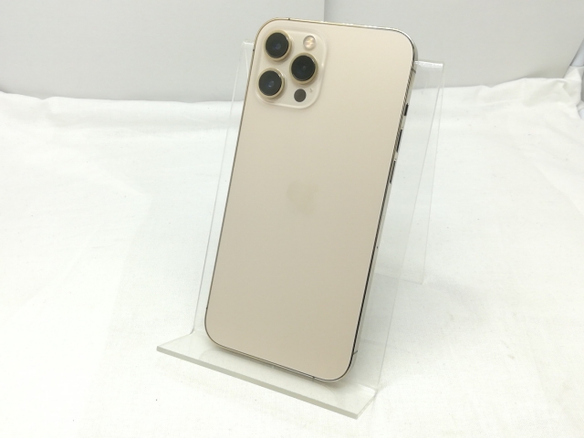 中古】Apple 国内版 【SIMフリー】 iPhone 12 Pro Max 256GB ゴールド 