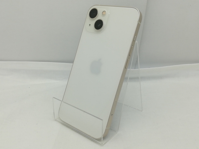 【中古】Apple 国内版 【SIMフリー】 iPhone 13 256GB スターライト MLNJ3J/A【川崎】保証期間１ヶ月【ランクB】