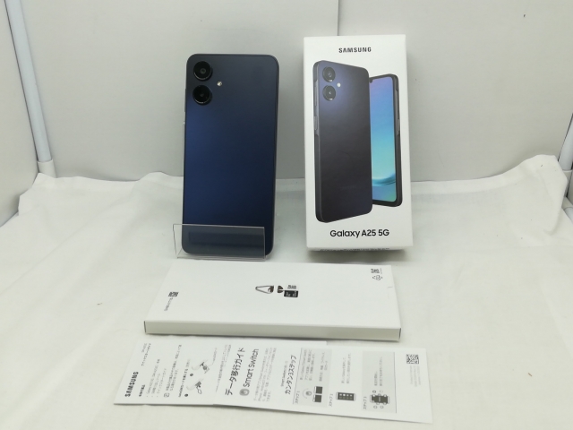 中古】SAMSUNG 楽天モバイル 【SIMフリー】 Galaxy A25 5G ブラック