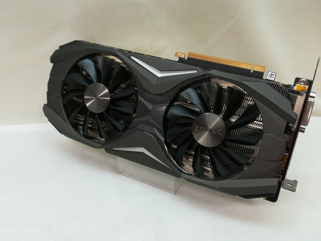 【中古】ZOTAC GeForce GTX 1080 AMP Edition（ZT-P10800C-10P） GTX1080/8GB(GDDR5X)/PCI-E【川崎】保証期間１週間