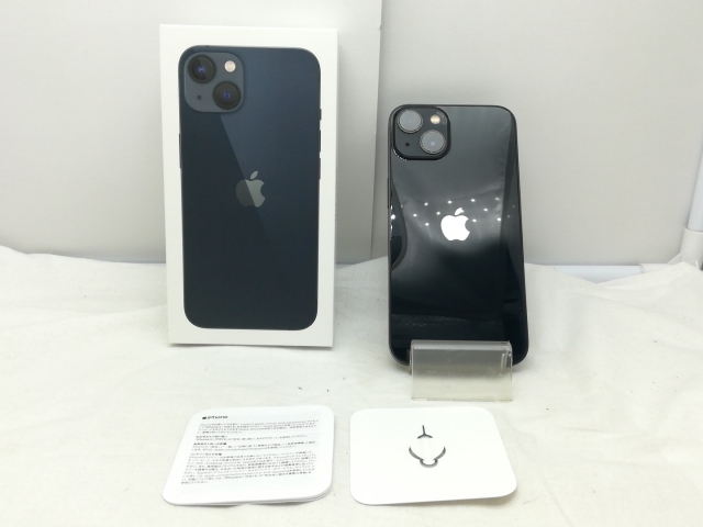 【中古】Apple SoftBank 【SIMフリー】 iPhone 13 128GB ミッドナイト MLNC3J/A【川崎】保証期間１ヶ月【ランクC】_9
