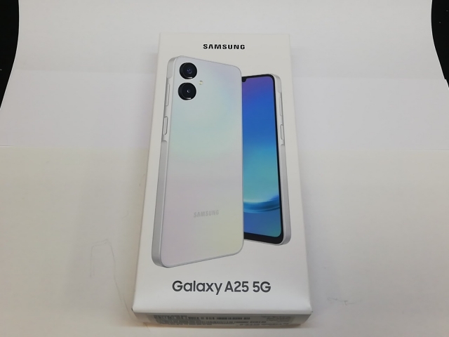未使用】SAMSUNG ymobile 【SIMフリー】 Galaxy A25 5G ライトブルー