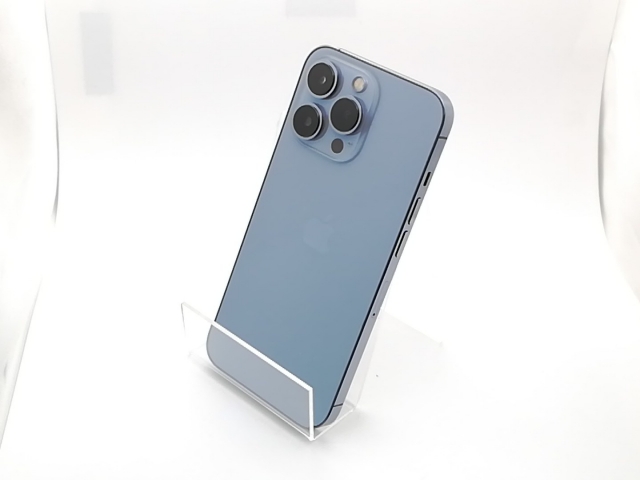 【中古】Apple 国内版 【SIMフリー】 iPhone 13 Pro 256GB シエラブルー MLUU3J/A【秋葉3号】保証期間１ヶ月【ランクB】