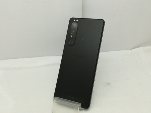 【中古】SONY au 【SIMロック解除済み】 Xperia 1 III フロストブラック 12GB 256GB SOG03【川崎】保証期間１ヶ月【ランクA】