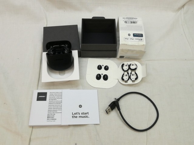 【中古】BOSE QuietComfort Earbuds II [トリプルブラック]【川崎】保証期間１ヶ月【ランクB】