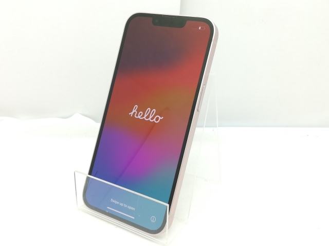 【中古】Apple 国内版 【SIMフリー】 iPhone 13 128GB ピンク MLNE3J/A【川崎】保証期間１ヶ月【ランクC】_1