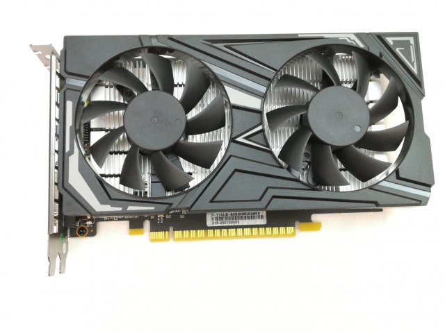 【中古】玄人志向 GF-GTX1650-E4GB/OC/DF GTX1650/4GB(GDDR5)/PCI-E【川崎】保証期間１週間