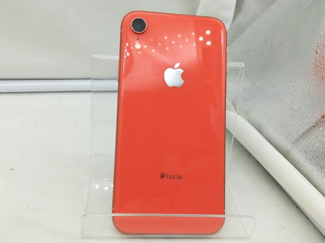 iPhone XR Coral 128 GB Softbanksim解除済