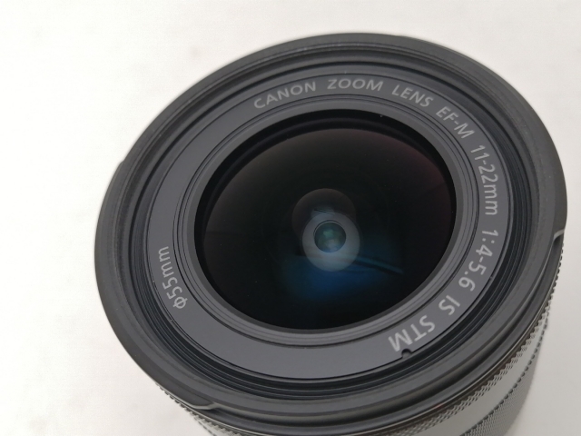 【中古】Canon EF-M 11-22mm F4-5.6 IS STM (Canon EF-Mマウント/APS-C)【新宿2】保証期間１ヶ月【ランクB】_5