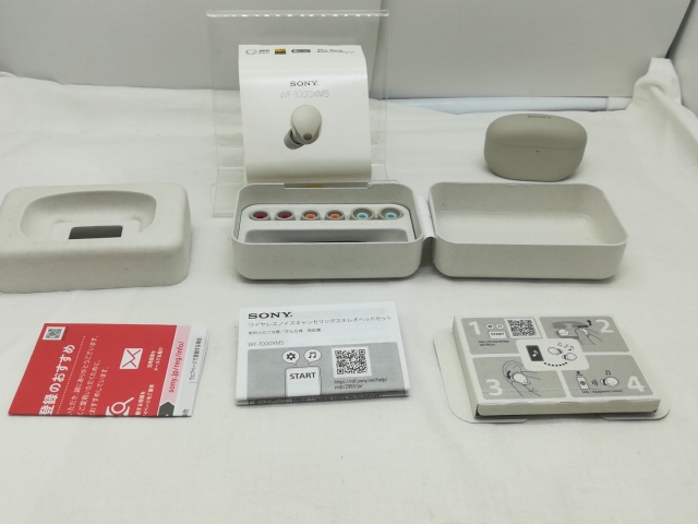 【中古】SONY WF-1000XM5 (S) [プラチナシルバー]【川崎】保証期間１ヶ月【ランクA】