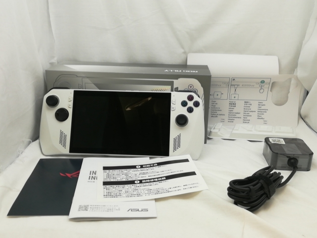 【中古】ASUS ROG Ally (2023) RC71L-Z1E512 【Ryzen Z1 Extreme 16G 512G WiFi】【川崎】保証期間１ヶ月【ランクB】