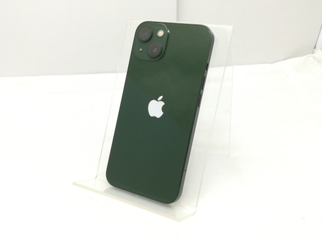 中古】Apple 国内版 【SIMフリー】 iPhone 13 128GB グリーン MNGG3J/A