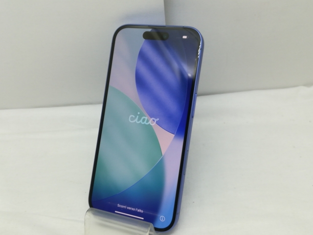 【中古】Apple SoftBank 【SIMフリー】 iPhone 16 128GB ウルトラマリン MYDU3J/A【川崎】保証期間１ヶ月【ランクB】_1