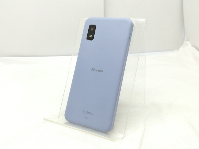【中古】SHARP docomo 【SIMフリー】 AQUOS wish2 ブルー 4GB 64GB SH-51C【川崎】保証期間１ヶ月【ランクB】
