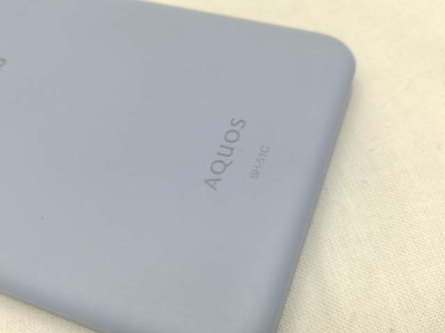 【中古】SHARP docomo 【SIMフリー】 AQUOS wish2 ブルー 4GB 64GB SH-51C【川崎】保証期間１ヶ月【ランクB】_8